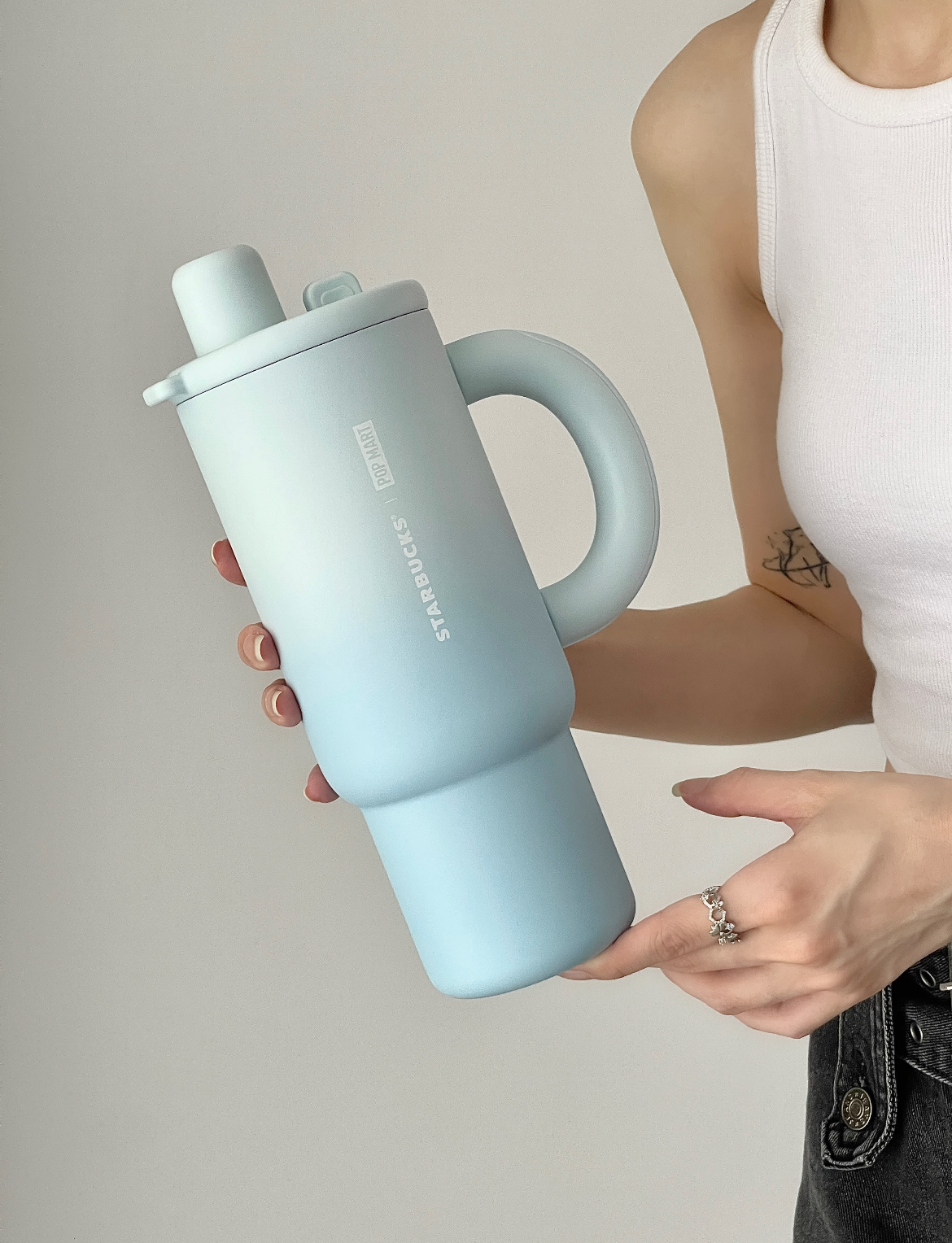 China｜ Starbucks x POP MART Molly Multifunction Travel Tumbler