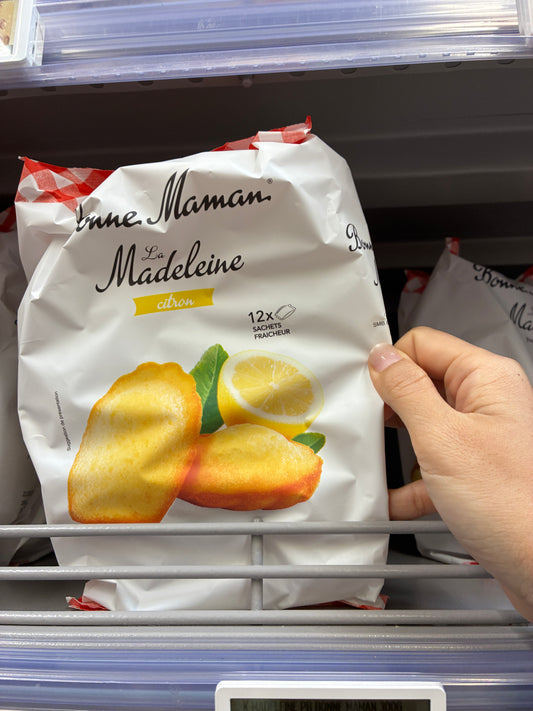 4月中到貨 法國超市零食-Bonne Maman Madeleine citron
