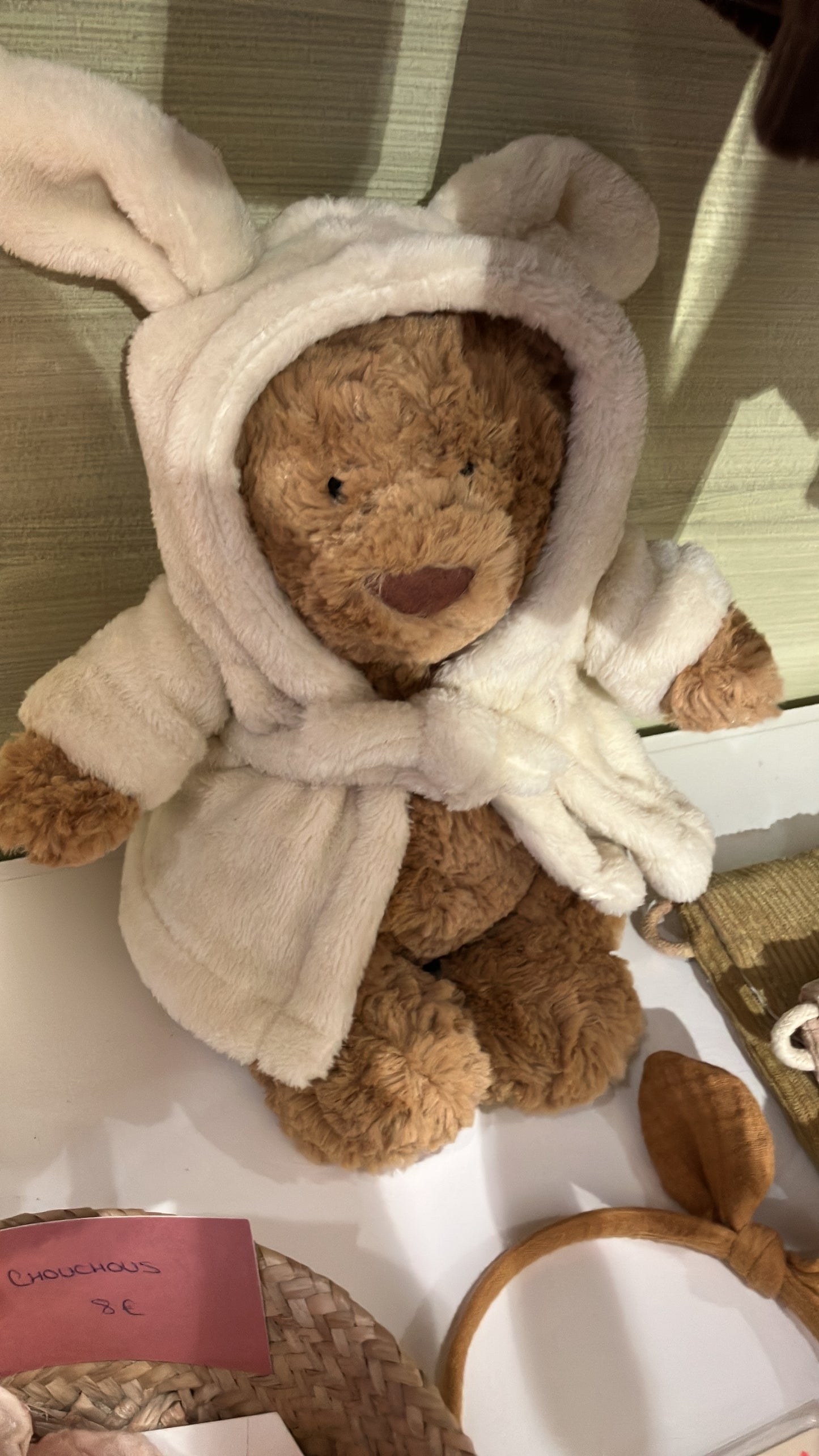 [寄賣門市現貨] Jellycat bathrobe outfit bear