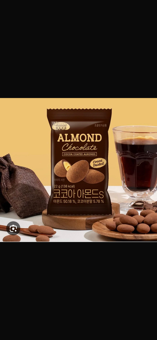 韓國零食團-Almond chocolate10包