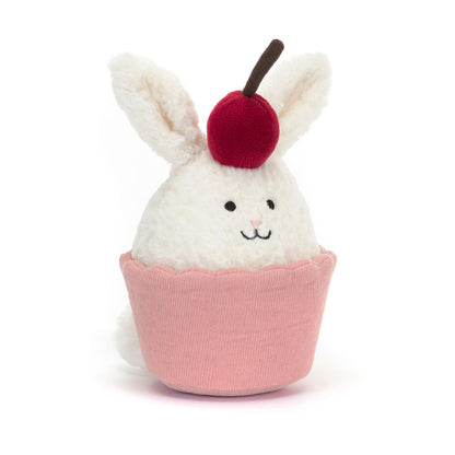 [預訂]Jellycat Dainty Dessert Bunny Cupcake |  兔仔紙杯蛋糕