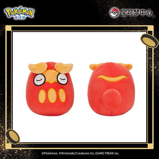 China｜Pokémon Gold Black Yellow Series Daruma Plush