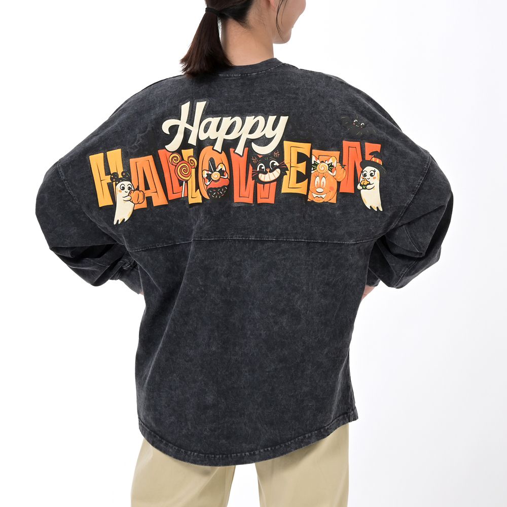 Mickey & Minnie Spirit Jersey Long Sleeve T-Shirt – Disney Halloween 2026