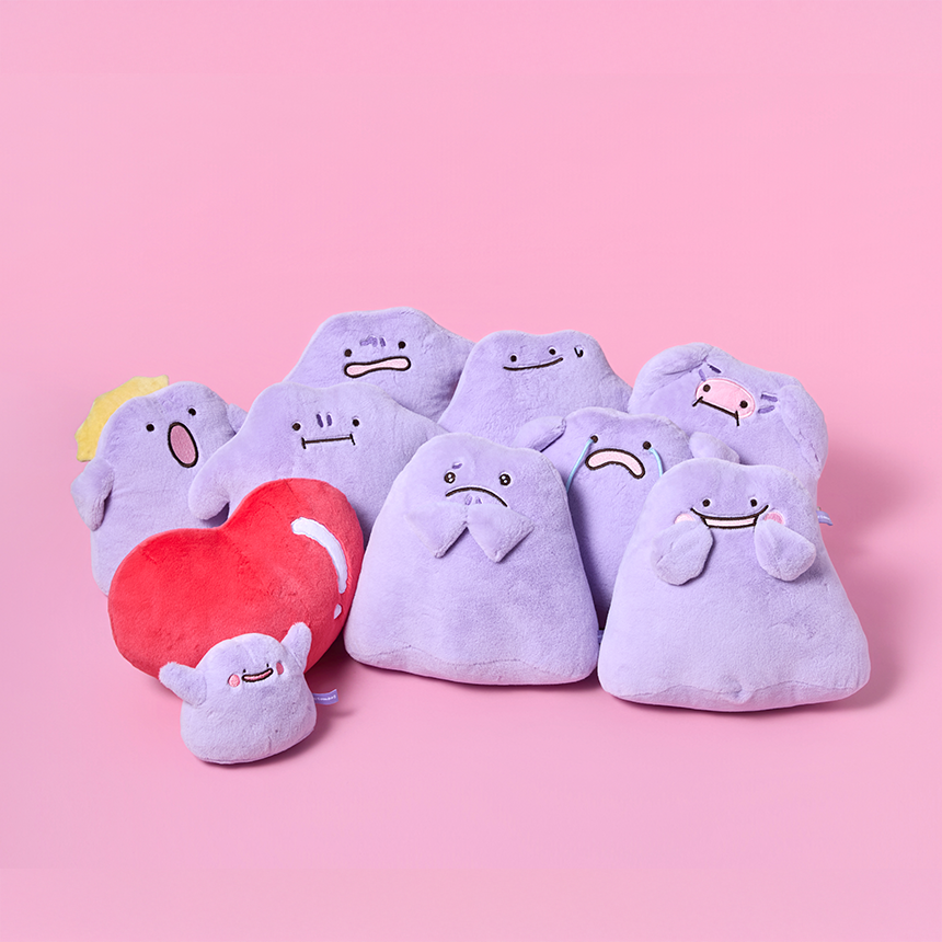 Pokémon Squishy Ditto's Day Random Plush Collection