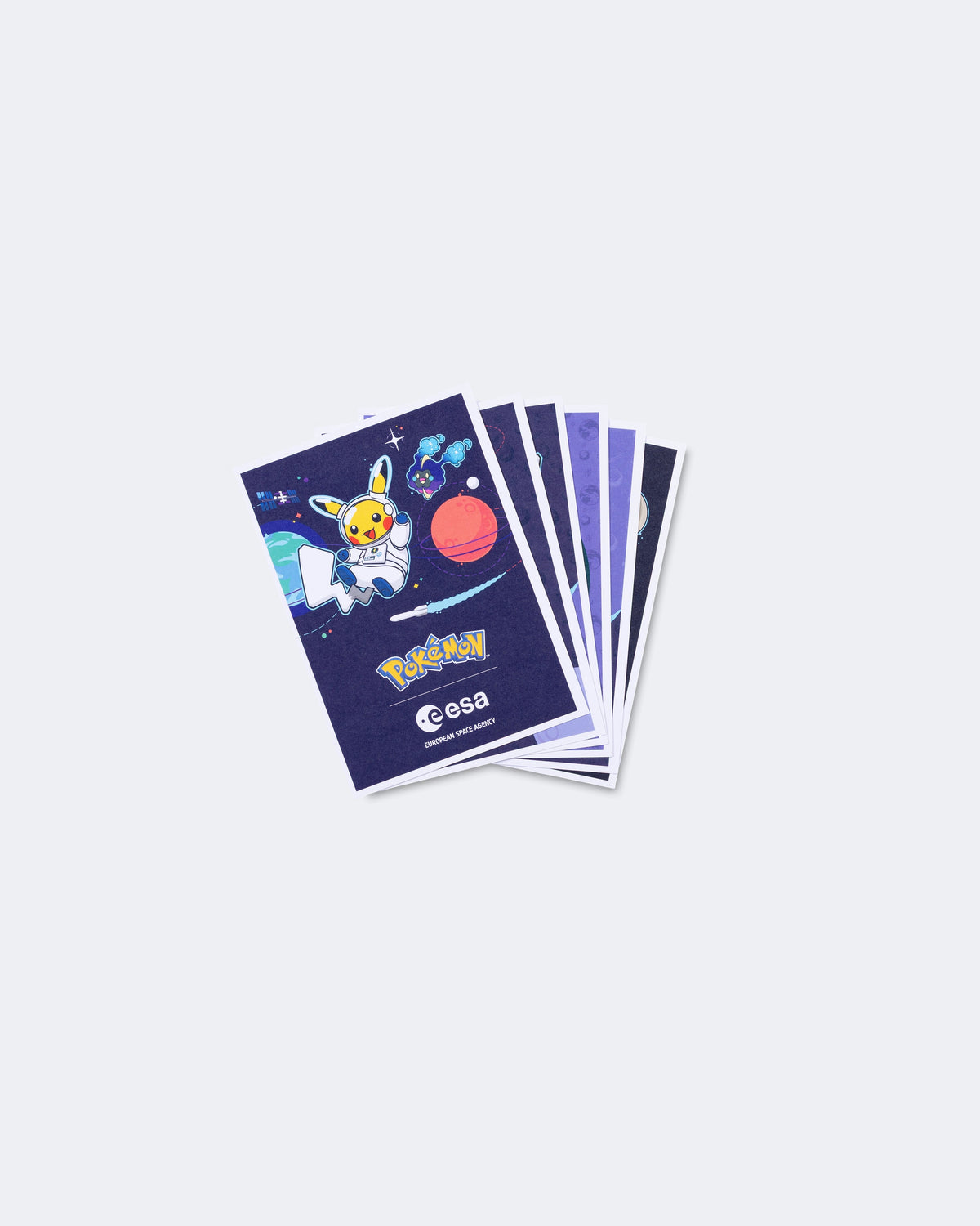ESA x Pokémon Set of Postcards