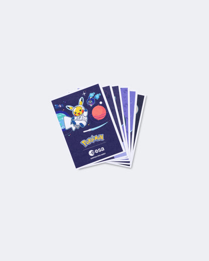 ESA x Pokémon Set of Postcards