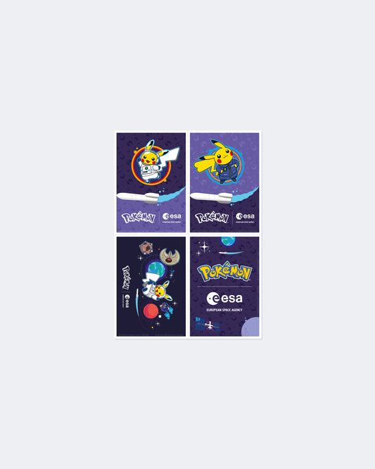 ESA x Pokémon Sticker Sheet