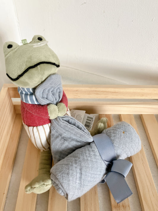 27/8 法國現貨 9 月5-9 號 到貨  Jellycat Little rambler frog soother