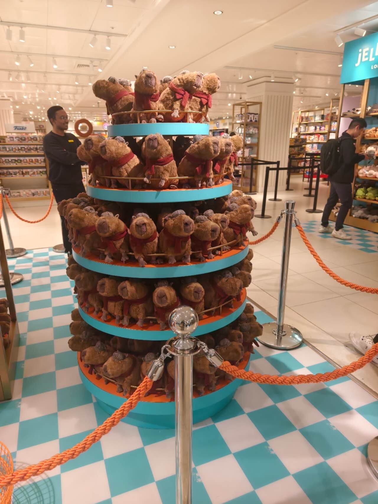 [寄賣門市現貨]Jellycat Capybara Selfridges Exclusive