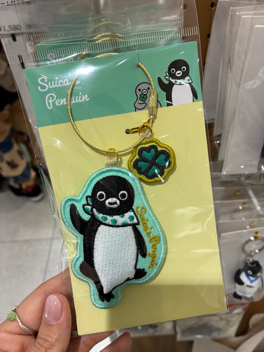 [Pre-order] Suica's Penguin embroidery bag charm