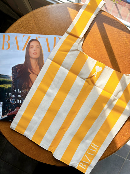 法國爆紅｜AMI Paris × Harper’s Bazaar 限定 Tote Bag