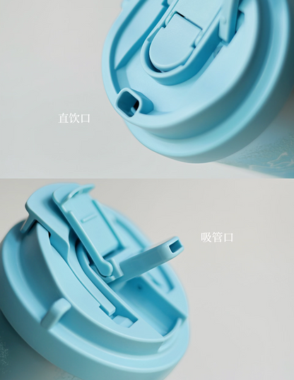 China｜ Starbucks x POP MART Molly Mermaid Travel Tumbler