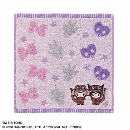 Japan｜ Godzilla x Sanrio Characters Embroidered Mini Towel