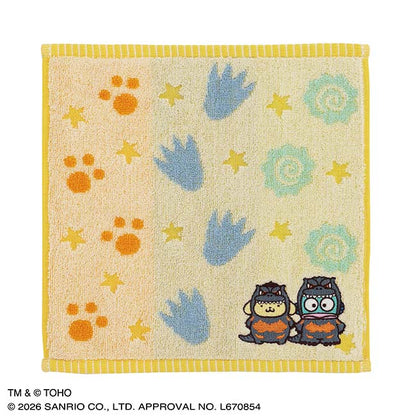 Japan｜ Godzilla x Sanrio Characters Embroidered Mini Towel