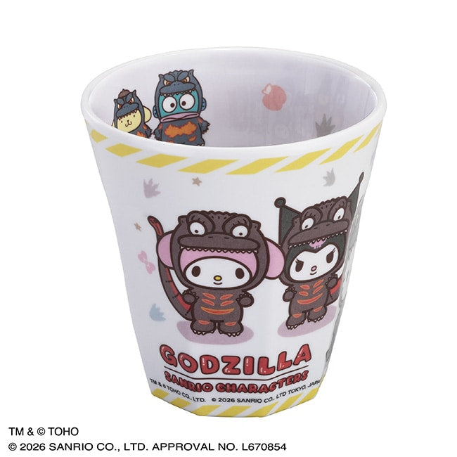 Godzilla x Sanrio Characters Melamine Tumbler