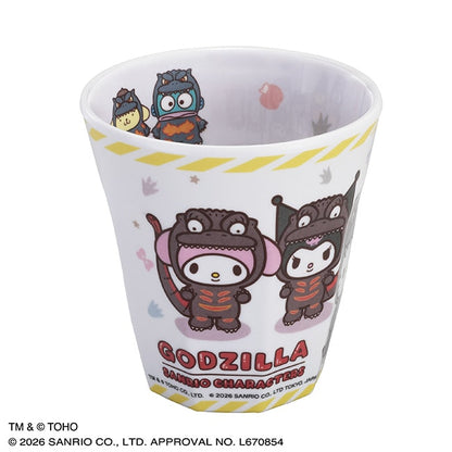 Godzilla x Sanrio Characters Melamine Tumbler