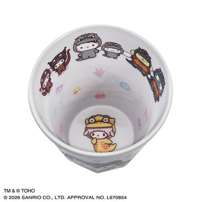 Godzilla x Sanrio Characters Melamine Tumbler