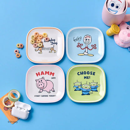 Korea｜ BT Play Toy Story Plastic Side Plate 4P Set