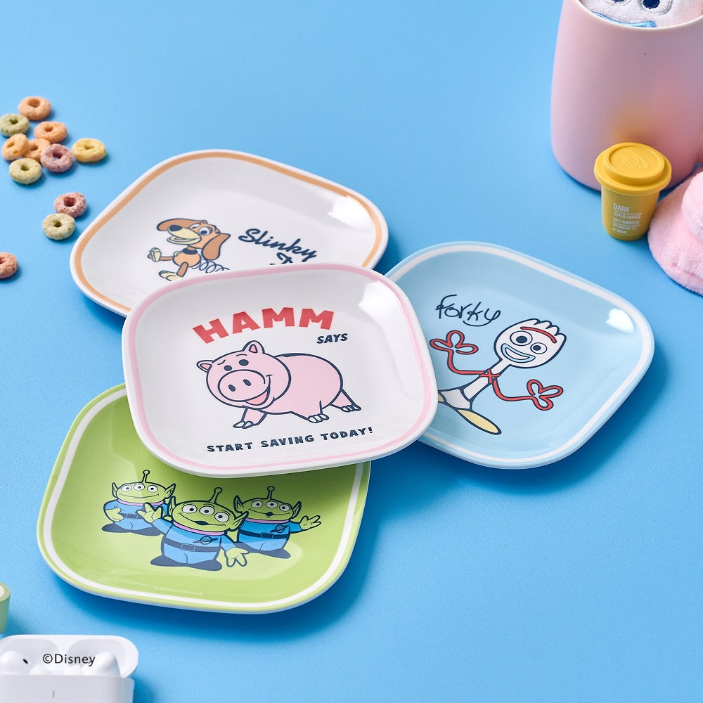 Korea｜ BT Play Toy Story Plastic Side Plate 4P Set
