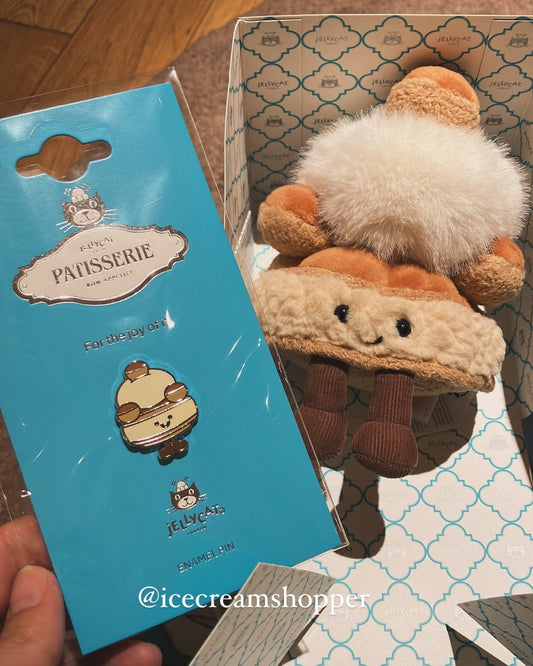 [預訂]Jellycat 法國巴黎限定 limited Mirielle Saint-honoré包括包裝、貼紙、襟章
