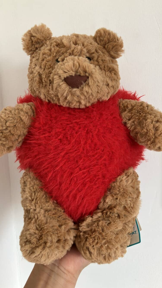 [預訂] Jellycat  愛心熊