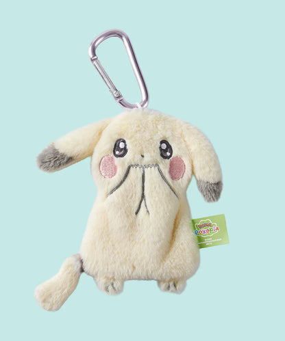 Korea｜ Pokémon Pokopia Pale Pikachu Flat Plush Key Ring