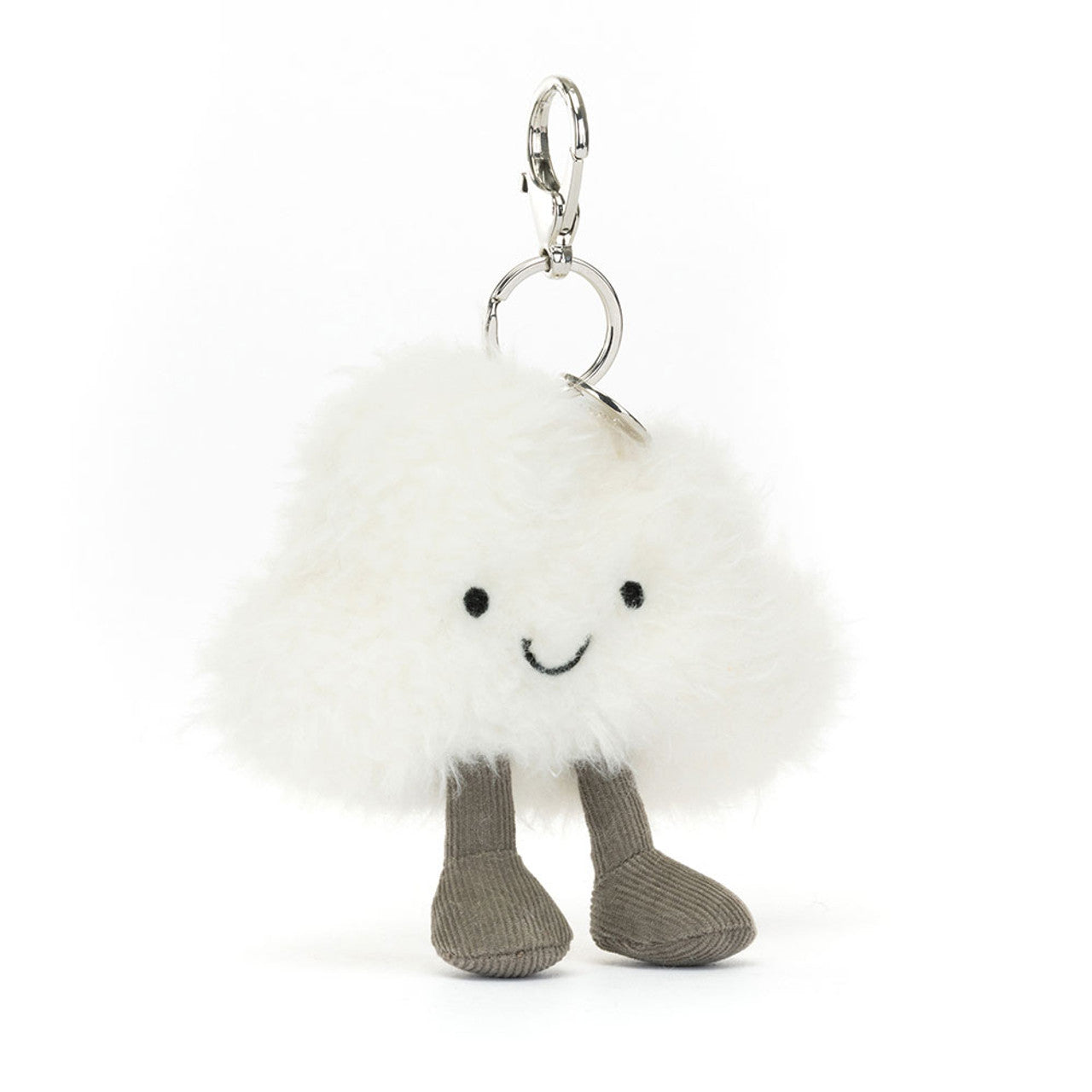 Jellycat White Cloud Bag Charm |  白雲鑰匙扣