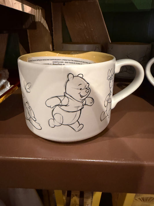 HKDL｜Winnie the Pooh Sketch Mug