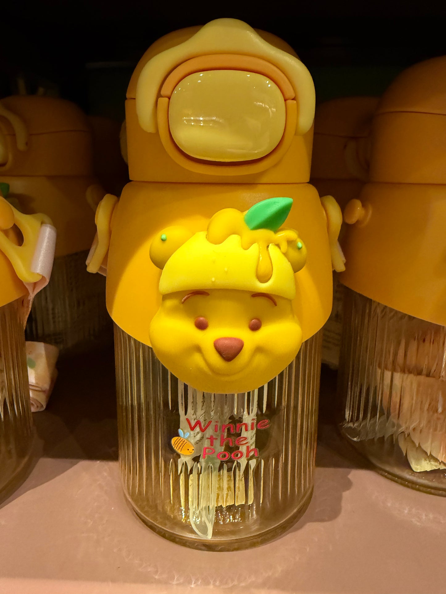 HKDL｜Winnie the Pooh Honey Glass Cup