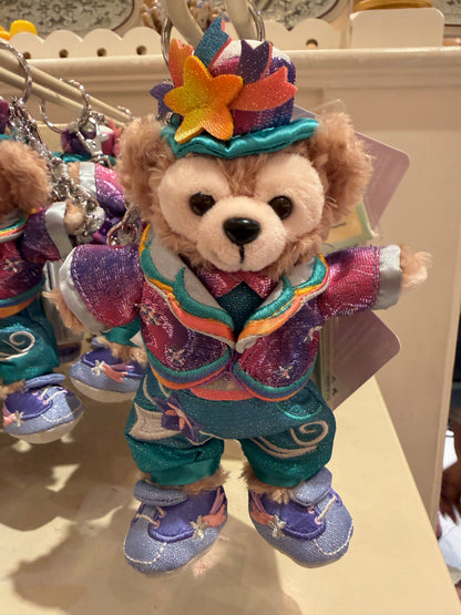 HKDL｜Duffy and Friends 20th Anniversary Plush Keychain