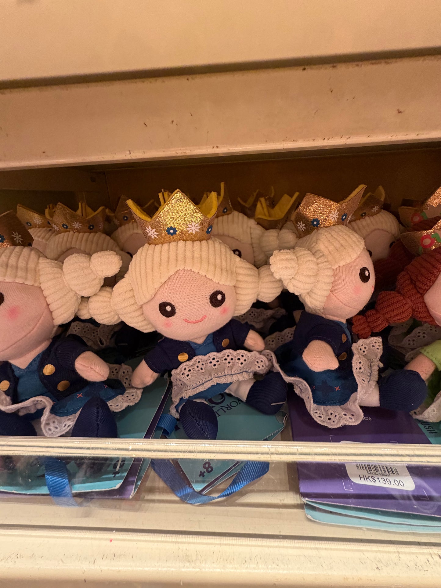 HKDL｜Frozen Princess Shoulder Sitting Plush