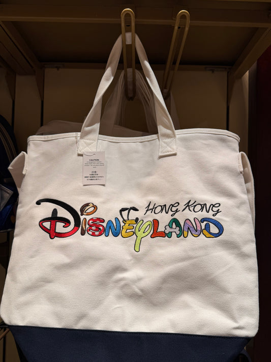 HKDL｜Hong Kong Disneyland Logo Tote Bag
