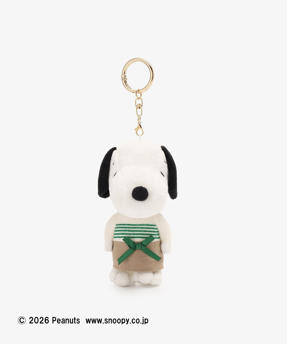日本限定｜PEANUTS Mascot Key Charm (Tablier Snoopy)