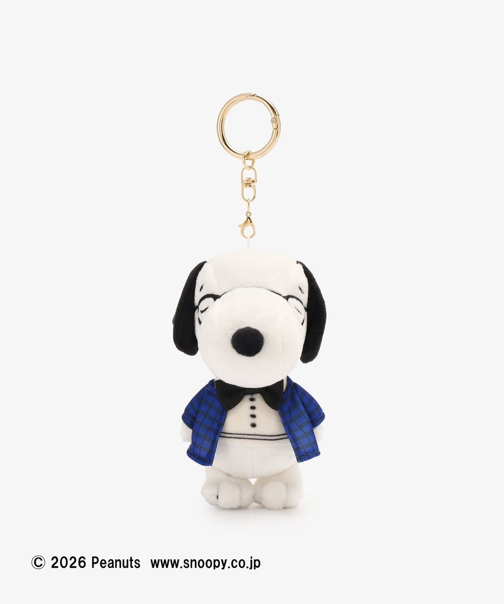 日本限定｜PEANUTS Mascot Key Charm (Blue Tuxedo Snoopy)