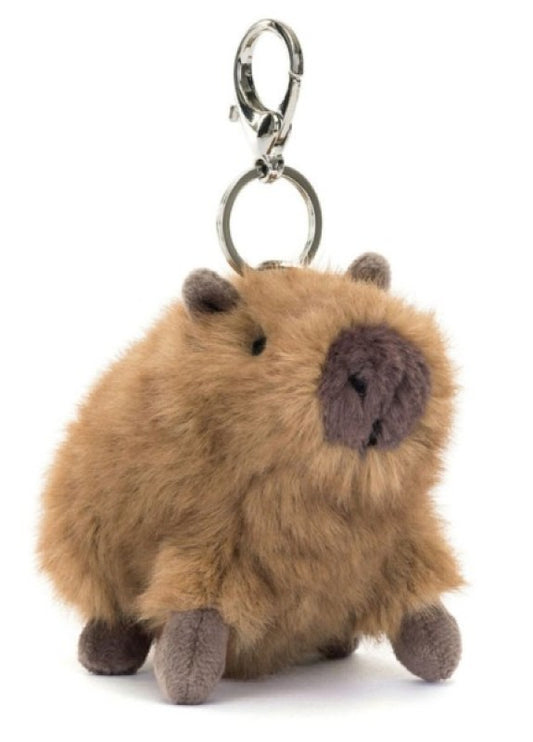 [現貨]Jellycat capybara bag charm 水豚掛件