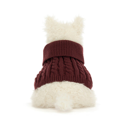 Munro Scottie Dog 'Winter Jumper'