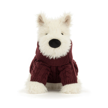 Munro Scottie Dog 'Winter Jumper'