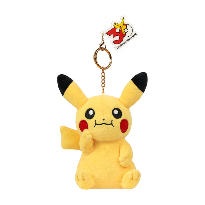 China｜ Pokémon 30th Anniversary Pikachu Plush Keychain