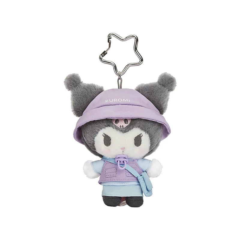 Sanrio Spring Camping Plush Keychain