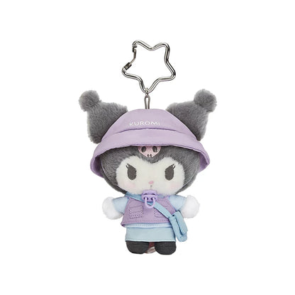 Sanrio Spring Camping Plush Keychain