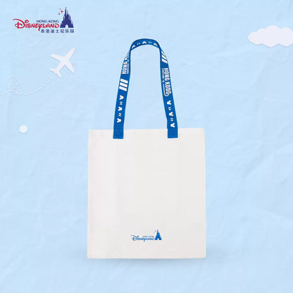 HKDL｜Mickey & Minnie Airline Crew Mickey Canvas Tote Bag