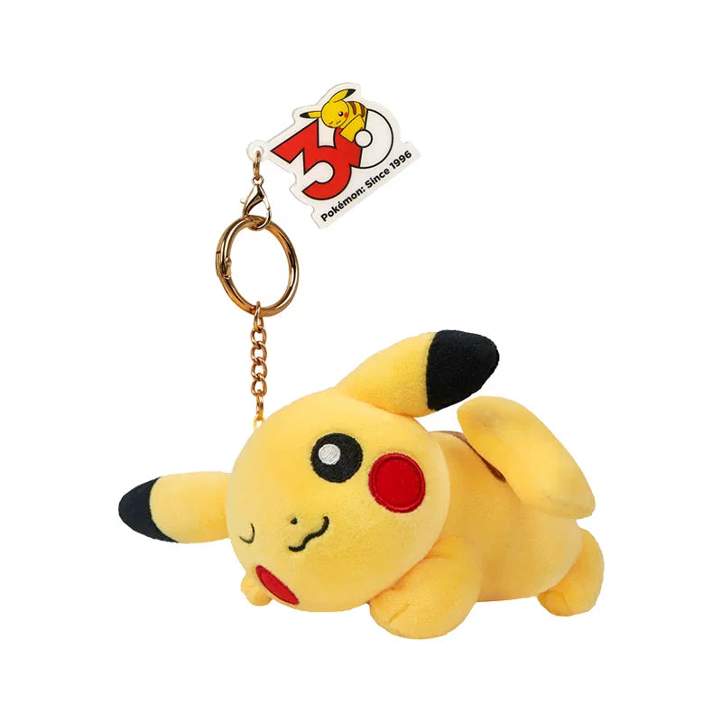 China｜ Pokémon 30th Anniversary Pikachu Plush Keychain
