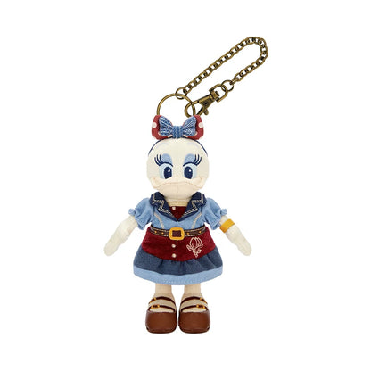 Shanghai Disney Resort｜Mickey and Friends Denim City Walk Plush Keychain