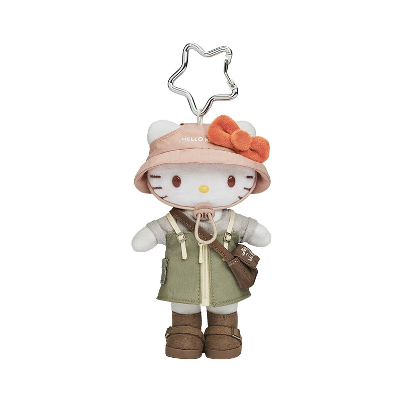 Sanrio Hello Kitty Spring Camping Long-Leg Plush Keychain