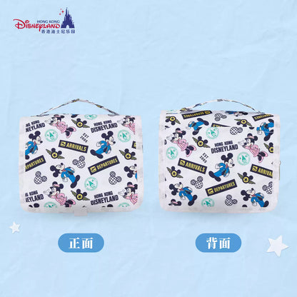HKDL｜Mickey & Minnie Airline Crew Foldable Travel Bag