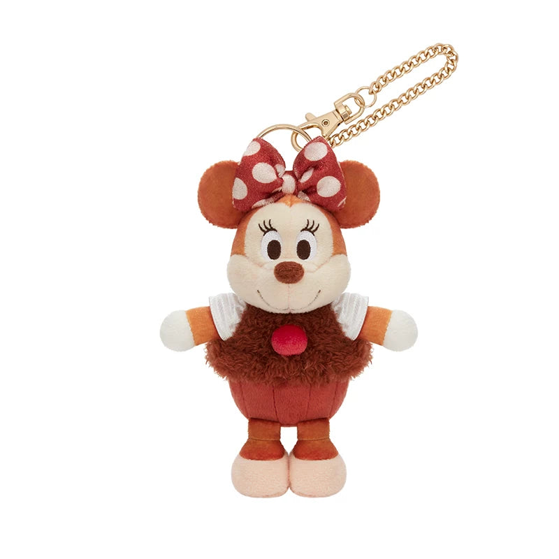Shanghai Disney Resort｜ Mickey & Friends Urban Cafe Dessert Aroma  Plush Keychain