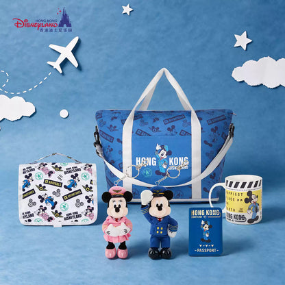 HKDL｜Mickey & Minnie Airline Crew Hanging Toiletry Bag