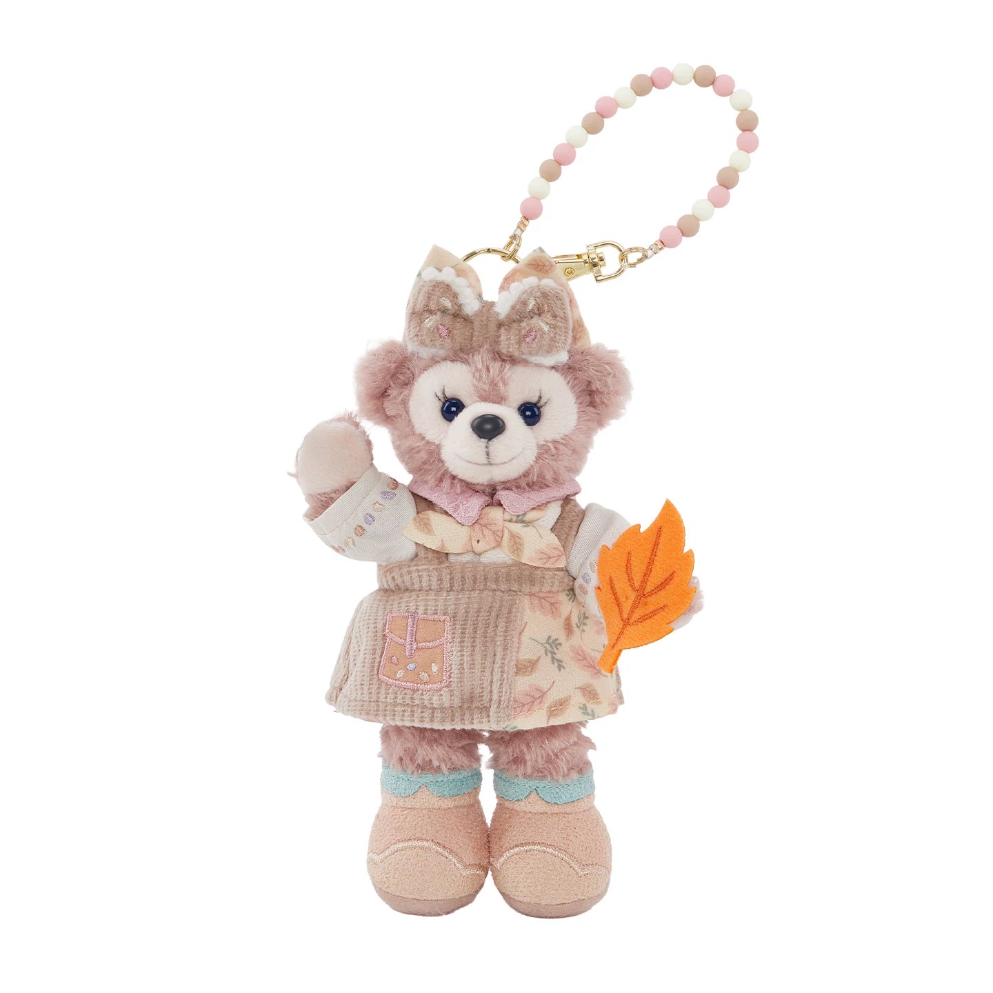 HKDL｜Duffy and Friends Autumn Explorer ShellieMay Plush Keychain