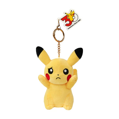 China｜ Pokémon 30th Anniversary Pikachu Plush Keychain
