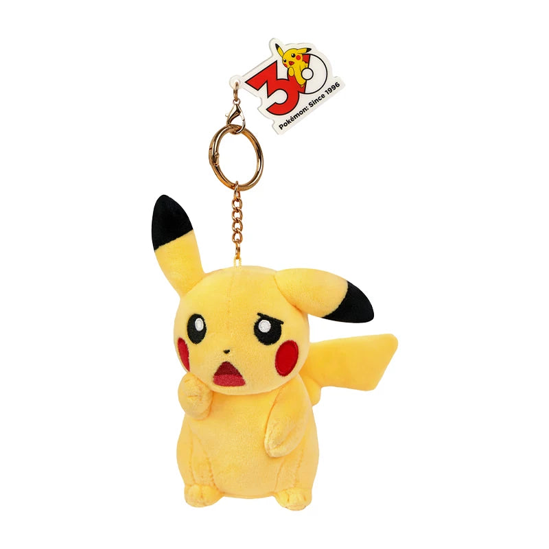 China｜ Pokémon 30th Anniversary Pikachu Plush Keychain